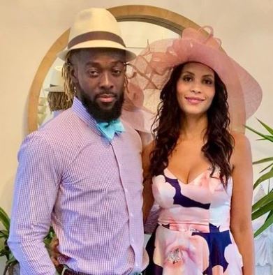 Kori Campfield con su esposo Kofi Kingston